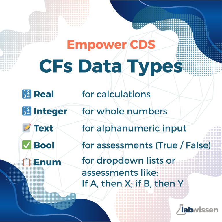 Custom Fields - Data Types – LabWissen